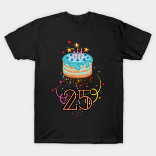 25Th Year Milestone T-Shirt